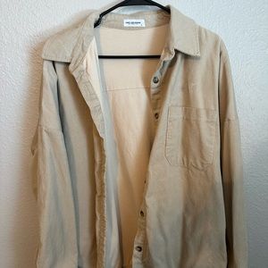 Pink Lily x Daryl Ann Denner corduroy shacket